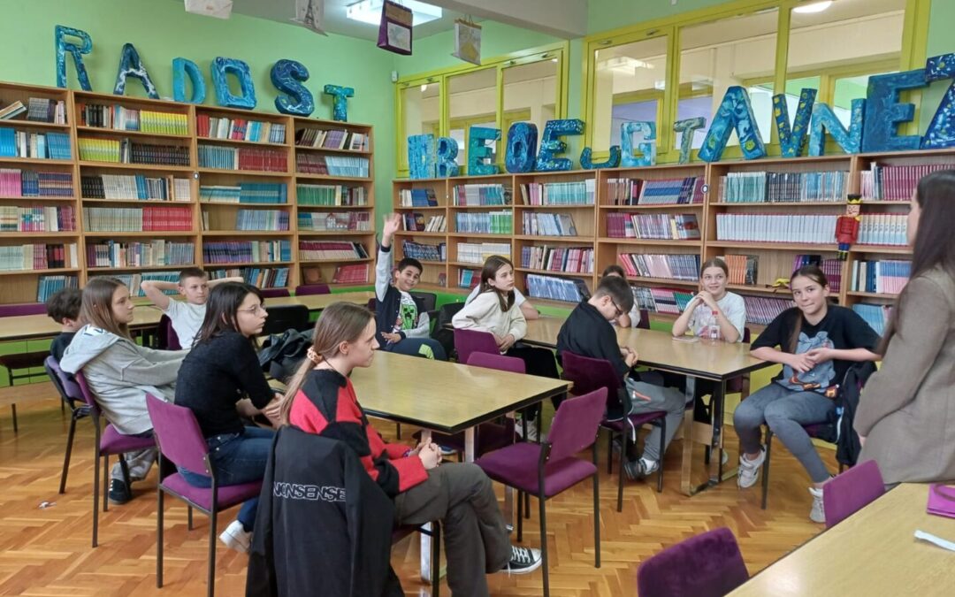 Radionica za učenike s teškoćama u području čitanja i pisanja