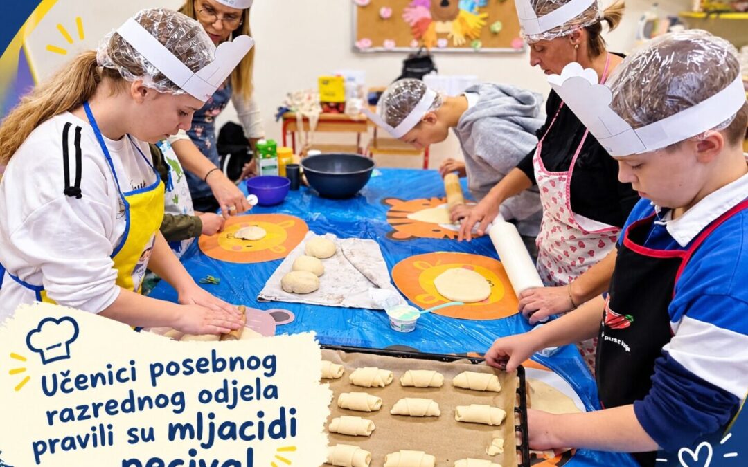 Mljac! Učenici PRO-a u ulozi malih pekara